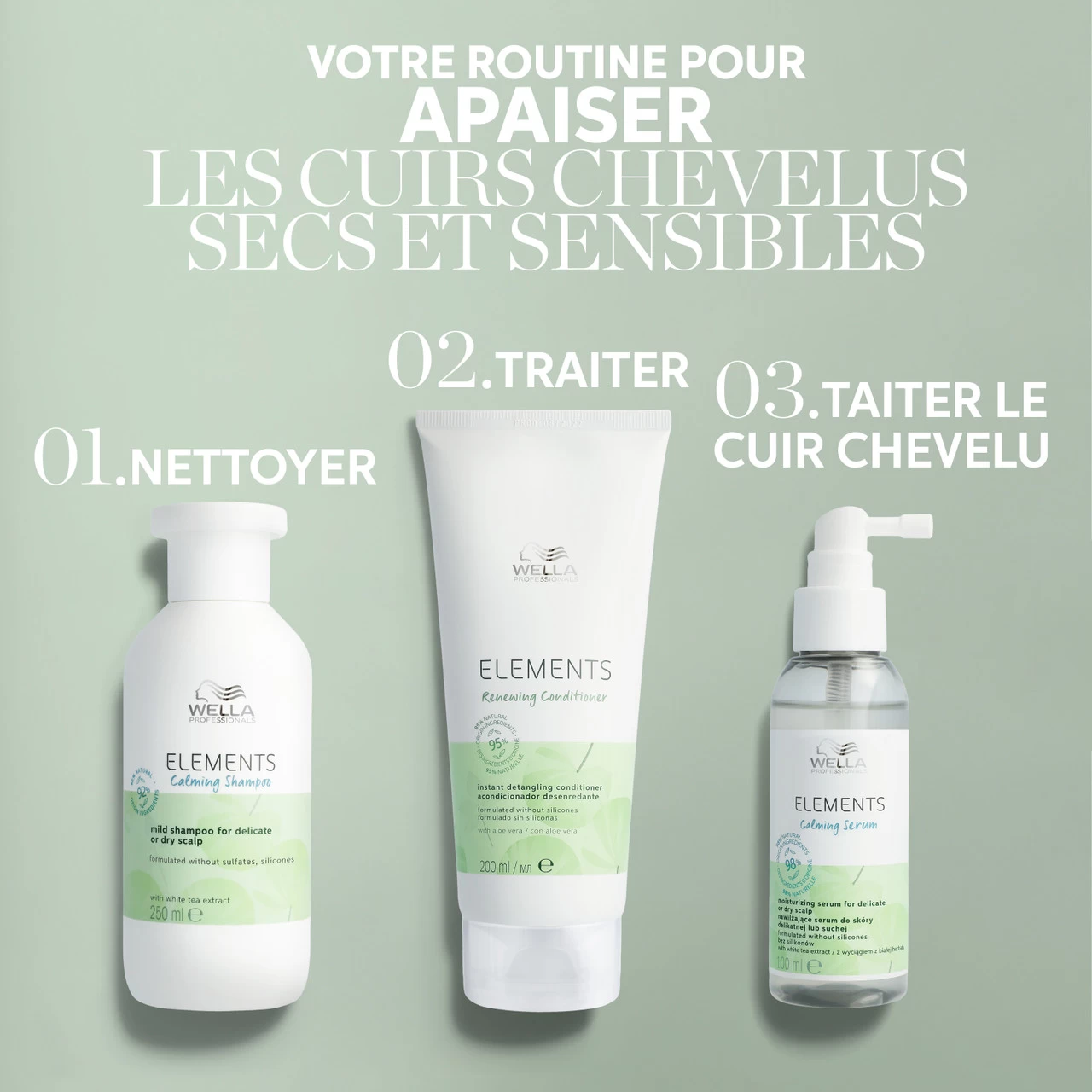 Elements Sérum Calming Wella 100ml 6 Elements Sérum Calming Wella 100ml – Image 6