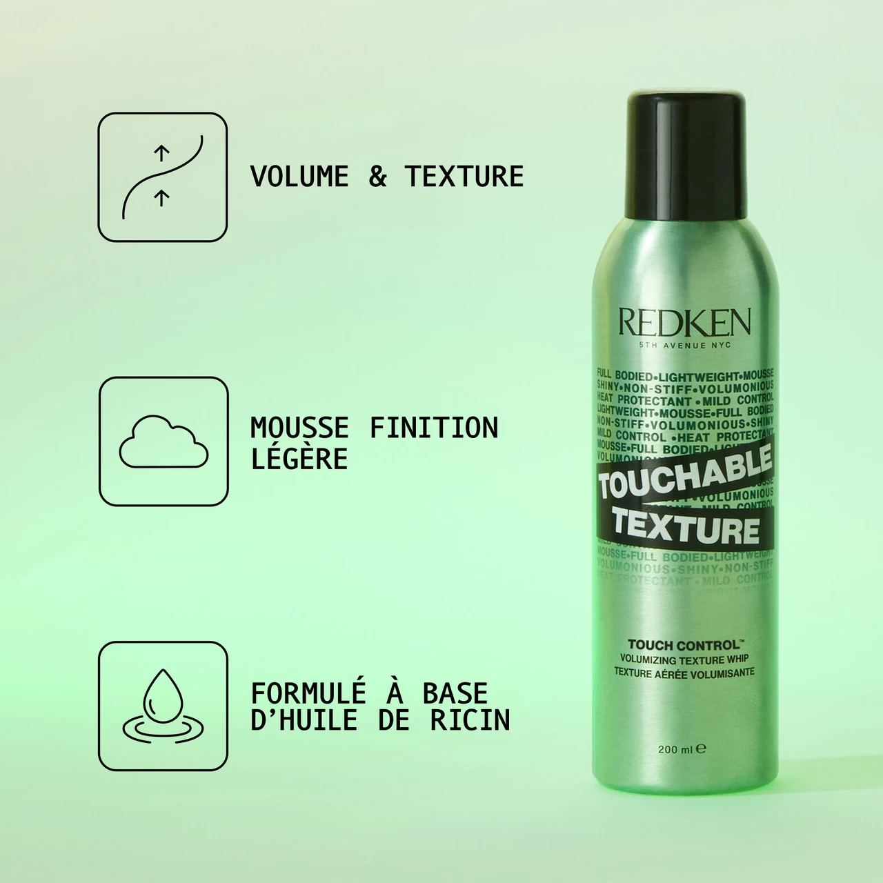 Touchable Texture Redken 200 Ml 2 Touchable Texture Redken 200 Ml – Image 2