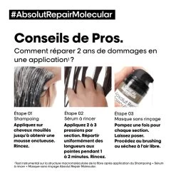 Shampooing Absolut Repair Molecular L'Oréal Professionnel 500 Ml 11 Shampooing Absolut Repair Molecular L'Oréal Professionnel 500 Ml -Capillaires Produits Magasin 3474637153526 6 96632.1696600664