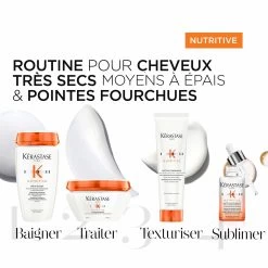 Sérum Concentré Pointes Sèches Nutritive Kérastase 50ml -Capillaires Produits Magasin 3474637155032 6 66815.1684847846