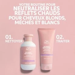 Shampooing Blonde Recharge Invigo Wella 500 Ml -Capillaires Produits Magasin 6 71703.1695626600