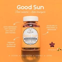 Gummies Vegan Good Sun Lashilé X60 -Capillaires Produits Magasin Good Sun Lashile 93670.1684846926