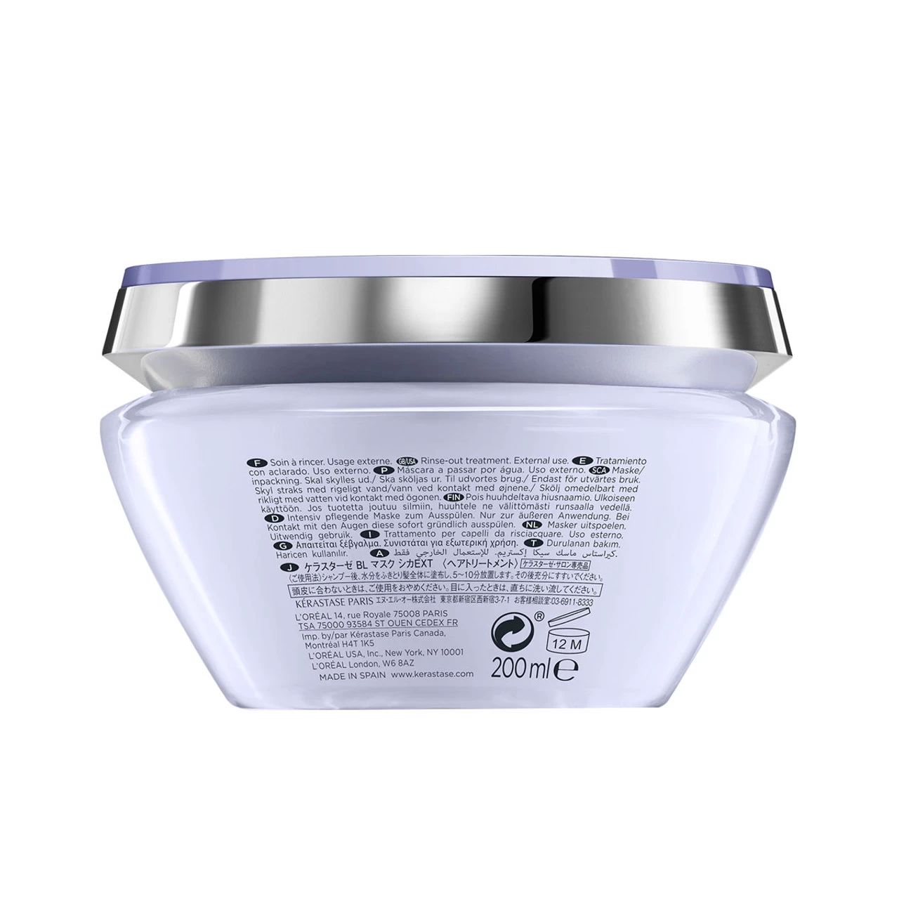 Masque Cicaextrême Kerastase Blond Absolu 200ml 2 Masque Cicaextrême Kerastase Blond Absolu 200ml – Image 2