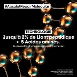 Shampooing Absolut Repair Molecular L'Oréal Professionnel 500 Ml 10 Shampooing Absolut Repair Molecular L'Oréal Professionnel 500 Ml -Capillaires Produits Magasin b7a7ac30 a3e2 4f9c 8d7a f25dbb3a2551 79105.1694081531.1280.1280 72780.1694081968