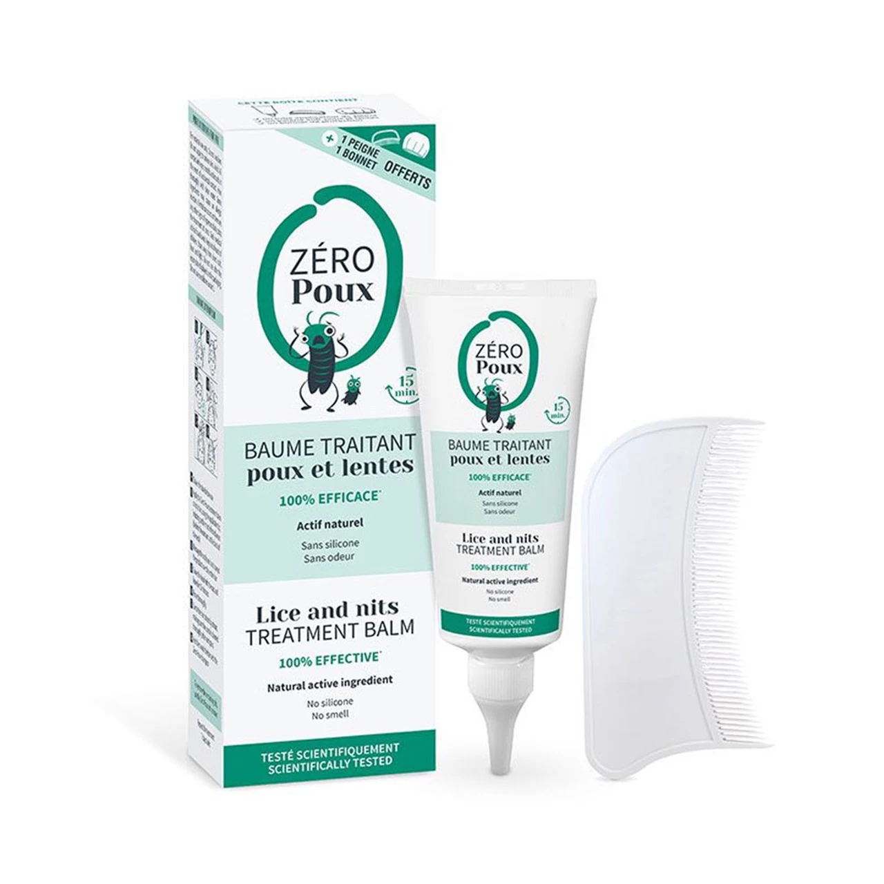 Zero Poux Baume 100ml - Mulato 1 Zero Poux Baume 100ml - Mulato