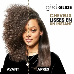 Brosse Lissante GHD Glide Collection Sunsthetic -Capillaires Produits Magasin ghd glide avant apre s 42069.1684847759
